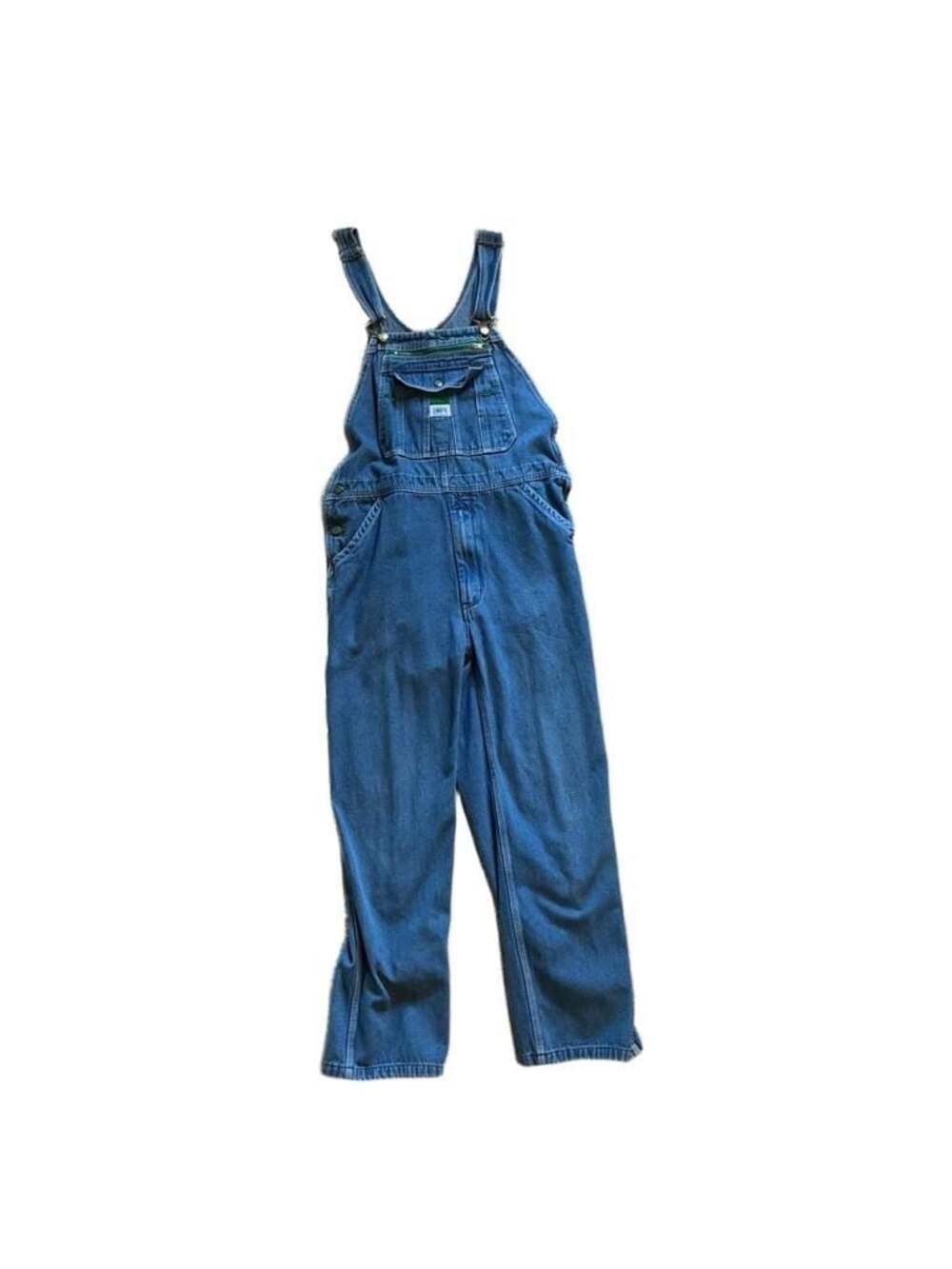Liberty Vintage Stonewashed Denim Bib Overalls